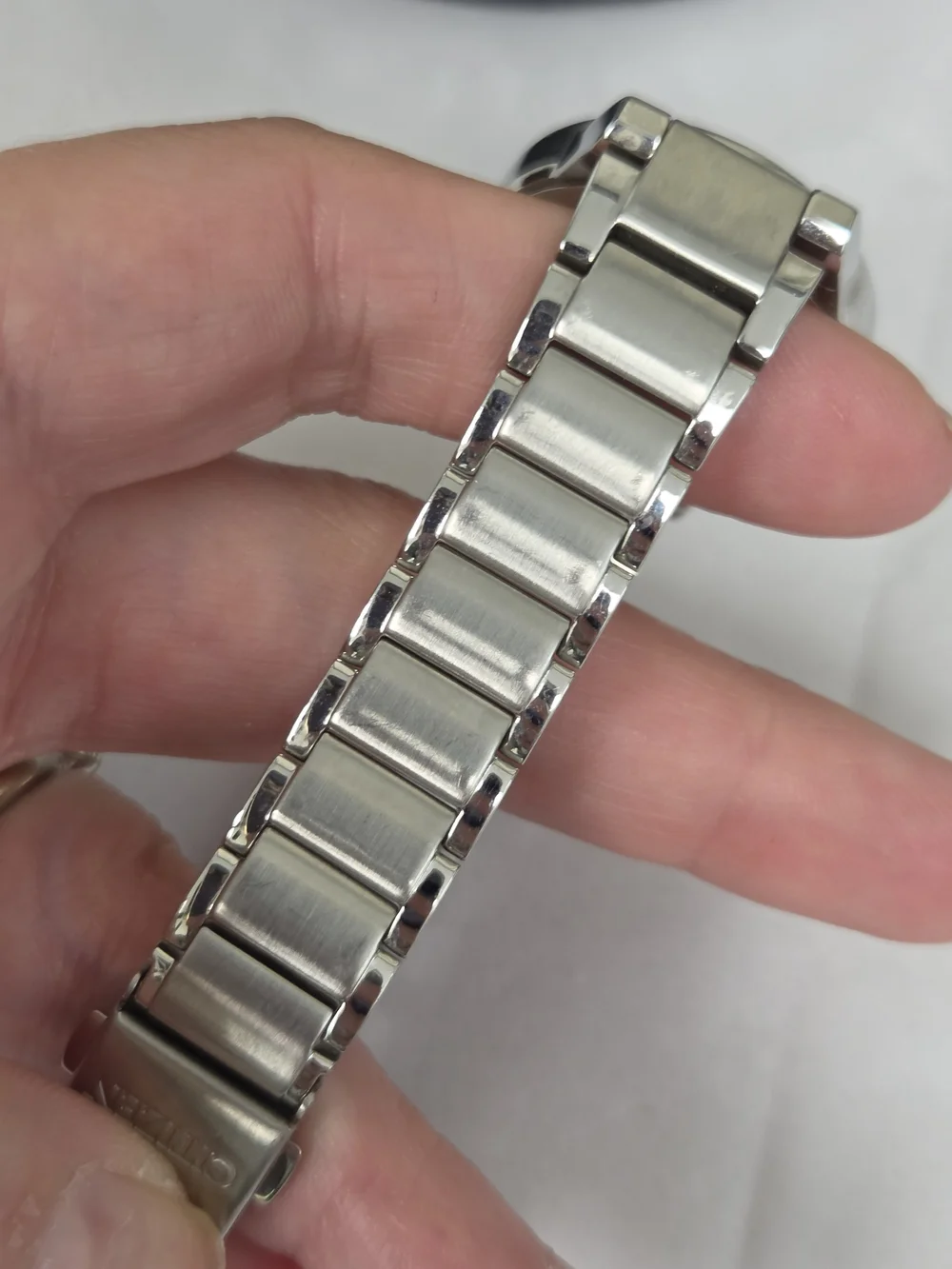 Citizen Eco-Drive Women's Stainless Steel Black Dial Watch